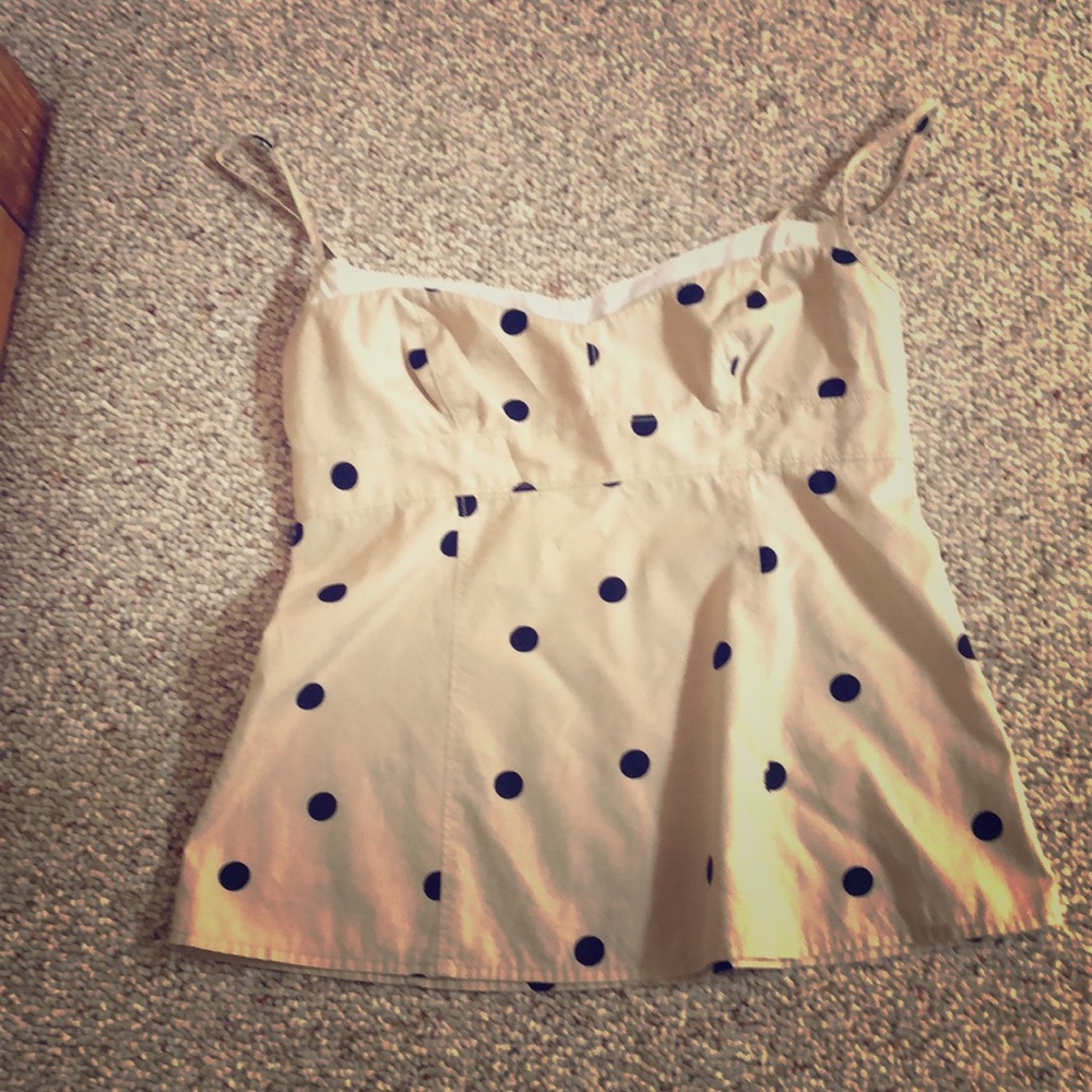 Polkadot crop top